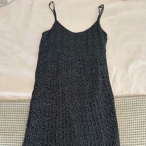 Oak & Fort spaghetti strap midi dress